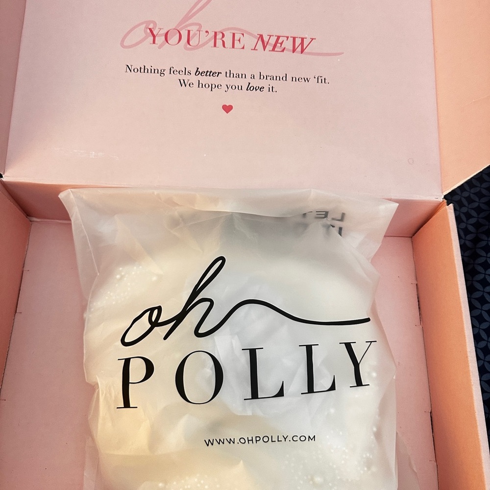 Oh Polly Ivory Pearl Mini Dress - Picture 4 of 4